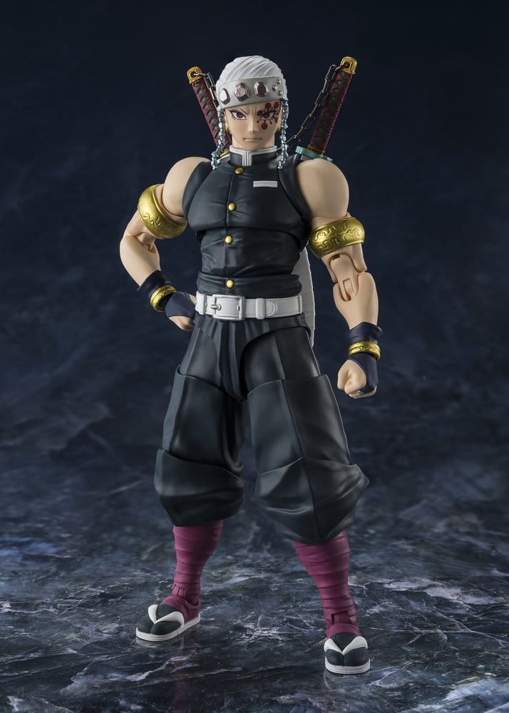 Uzui Tengen S.H.Figuarts by Bandai Tamashii Nations - Demon Slayer: Kimetsu No Yaiba 17 cm action figure