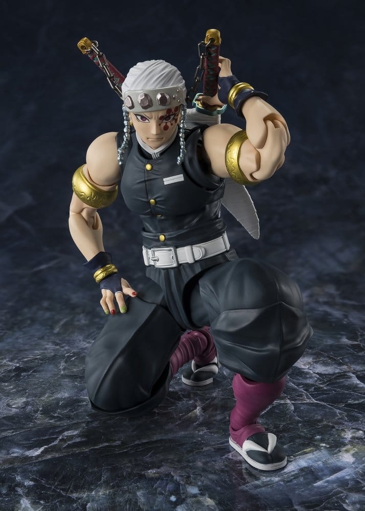 Uzui Tengen S.H.Figuarts von Bandai Tamashii Nations - Demon Slayer: Kimetsu No Yaiba 17 cm Actionfigur
