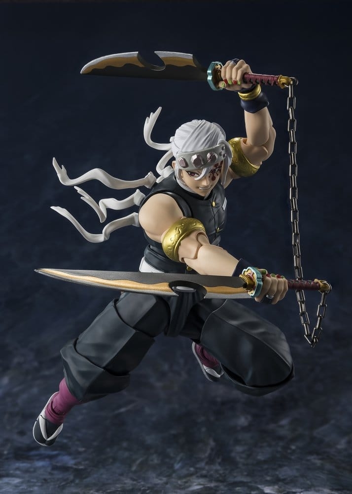 Uzui Tengen S.H.Figuarts von Bandai Tamashii Nations - Demon Slayer: Kimetsu No Yaiba 17 cm Actionfigur