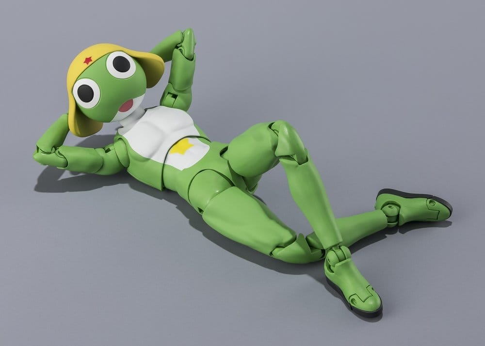 Sergeant Frog and Pekoponian Suit Set S.H.Figuarts par Bandai Tamashii Nations - figurine Sgt. Frog de 16 cm