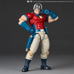 Peacemaker Revoltech Amazing Yamaguchi di Kaiyodo - action figure DC Comics alta 17 cm
