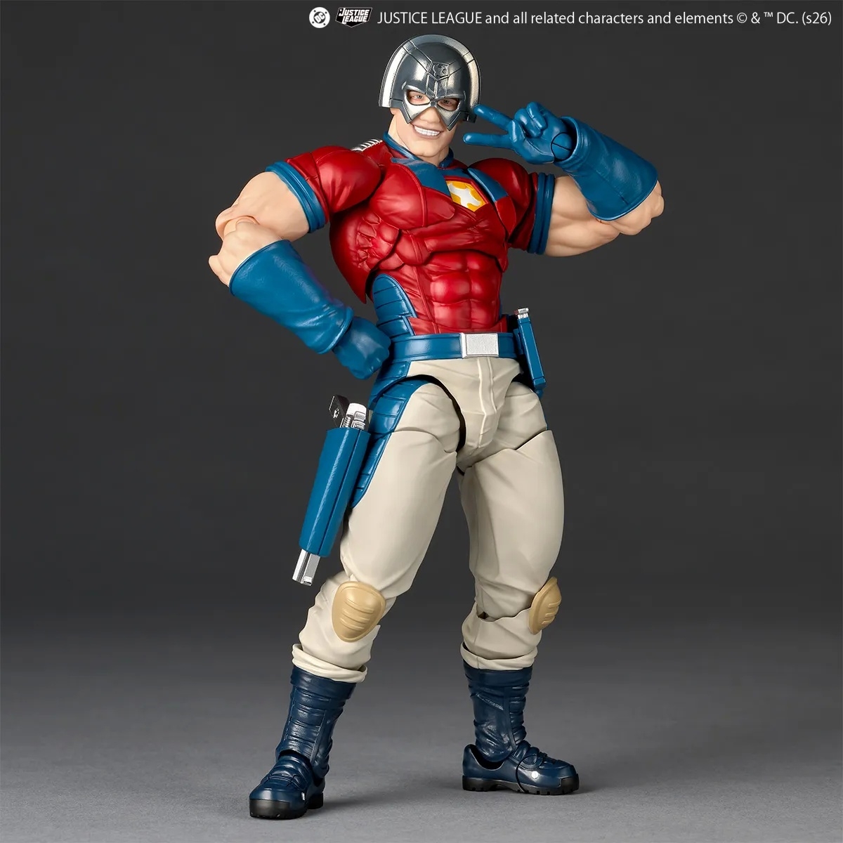 Peacemaker Revoltech Amazing Yamaguchi par Kaiyodo - figurine DC Comics de 17 cm