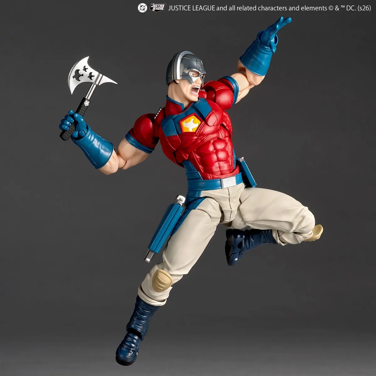 Peacemaker Revoltech Amazing Yamaguchi by Kaiyodo - DC Comics 17 cm action figure