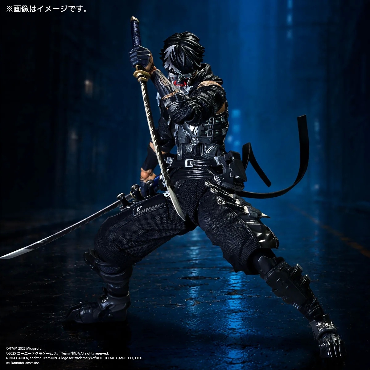 Yakumo Revoltech Amazing Yamaguchi di Kaiyodo - action figure Ninja Gaiden 4 alta 16 cm