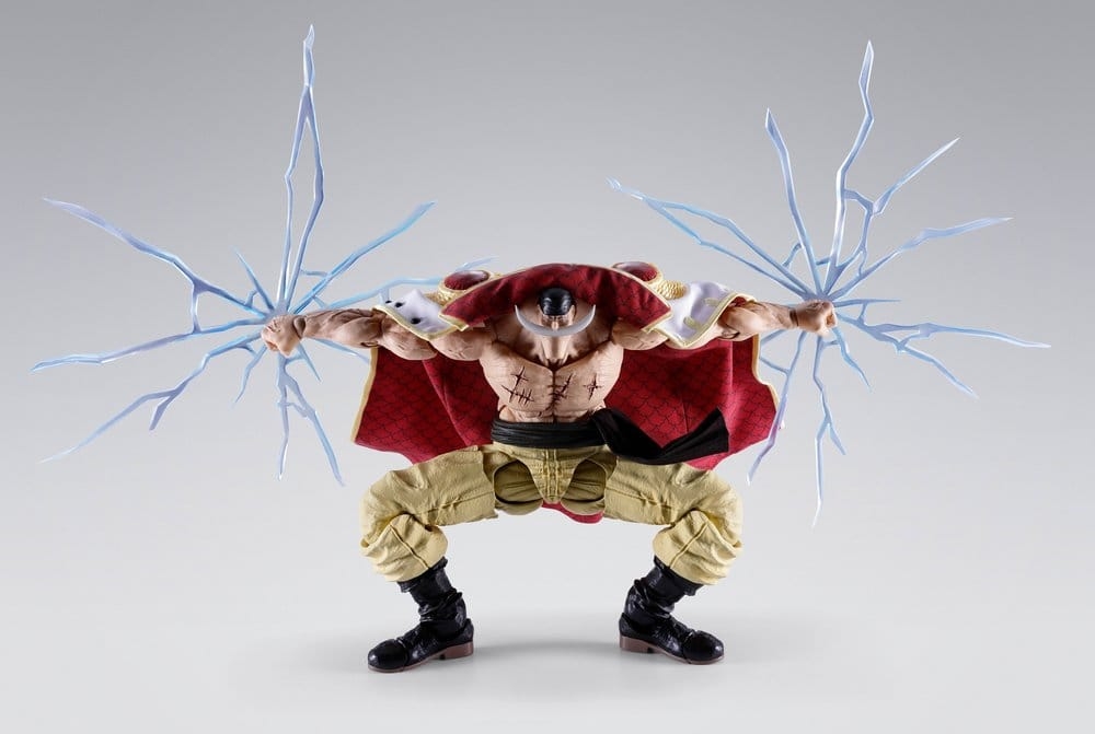 Edward Newgate (Whitebeard) (Marineford) S.H.Figuarts di Bandai Tamashii Nations - action figure One Piece alta 25 cm