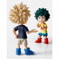 Izuku Midoriya and Katsuki Bakugo (Childhood Set) S.H.Figuarts di Bandai Tamashii Nations - action figure
