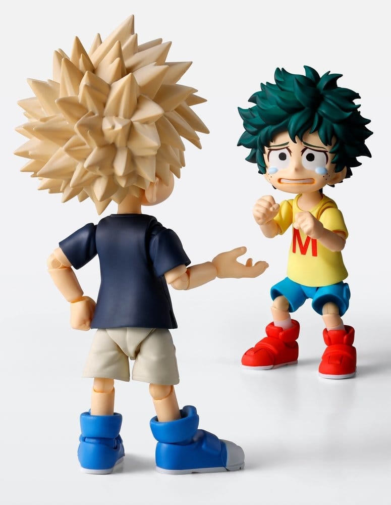 Izuku Midoriya and Katsuki Bakugo (Childhood Set) S.H.Figuarts by Bandai Tamashii Nations - action figures