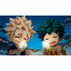 Izuku Midoriya and Katsuki Bakugo (Childhood Set) S.H.Figuarts de Bandai Tamashii Nations - figuras de acción