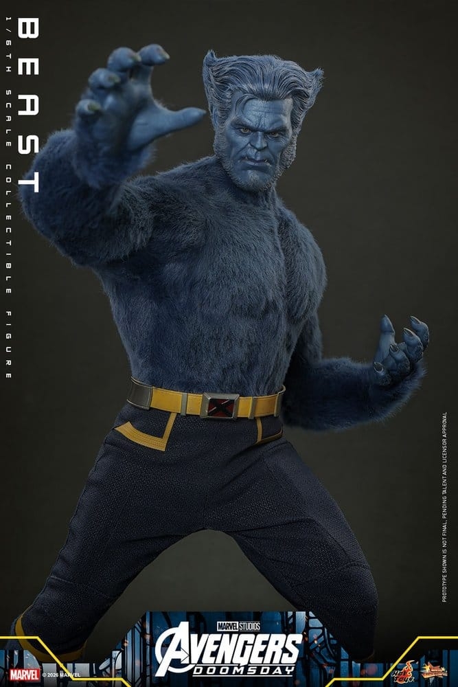 Beast de Hot Toys Collector - MMS920 - figura de accion Avengers - Doomsday a escala 1/6