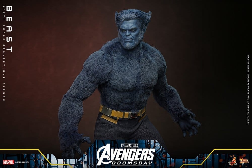 Beast von Hot Toys Collector - MMS920 - Avengers - Doomsday 1/6 Maßstab actionfigur