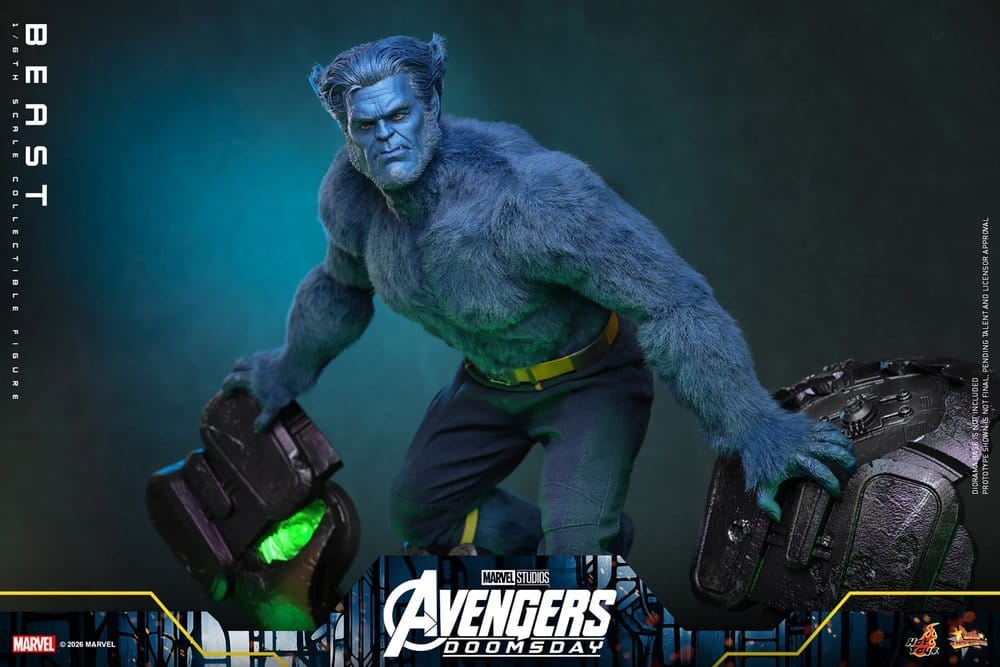 Beast van Hot Toys Collector - MMS920 - Avengers - Doomsday 1/6 schaal actiefiguur
