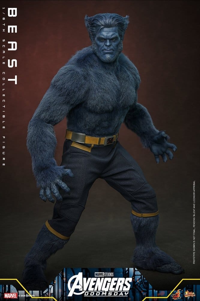 Beast von Hot Toys Collector - MMS920 - Avengers - Doomsday 1/6 Maßstab actionfigur