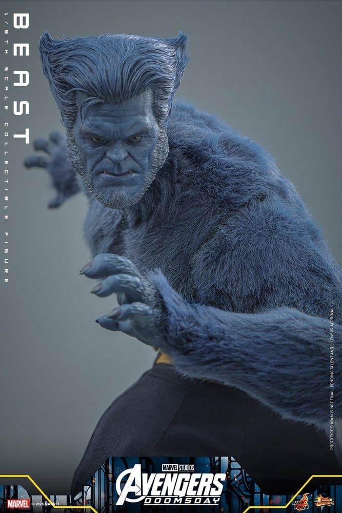 Beast de Hot Toys Collector - MMS920 - figura de accion Avengers - Doomsday a escala 1/6