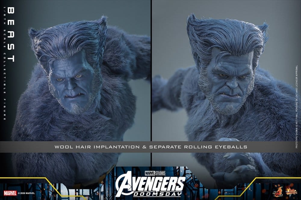 Le Fauve Collector par Hot Toys - MMS920 - figurine 1/6 Avengers - Doomsday de 33 cm
