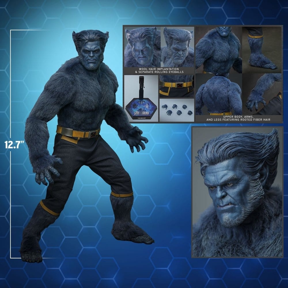 Beast di Hot Toys Collector - MMS920 - action figure Avengers - Doomsday in scala 1/6