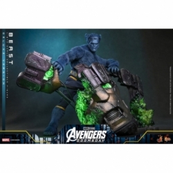 Beast di Hot Toys Deluxe - MMS921 - action figure Avengers - Doomsday in scala 1/6