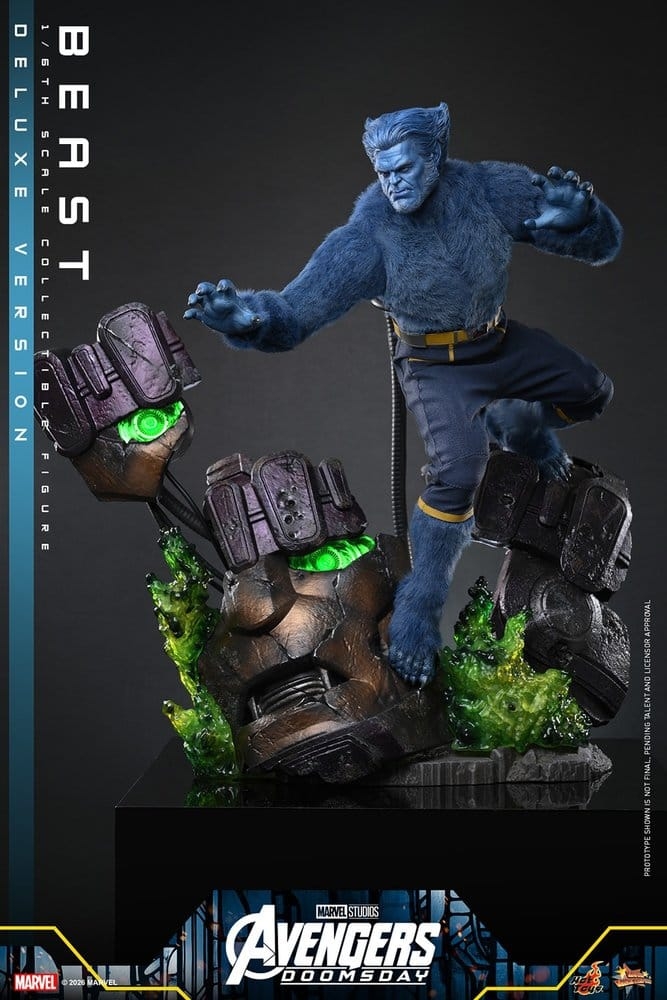 Le Fauve Deluxe par Hot Toys - MMS921 - figurine 1/6 Avengers - Doomsday de 33 cm
