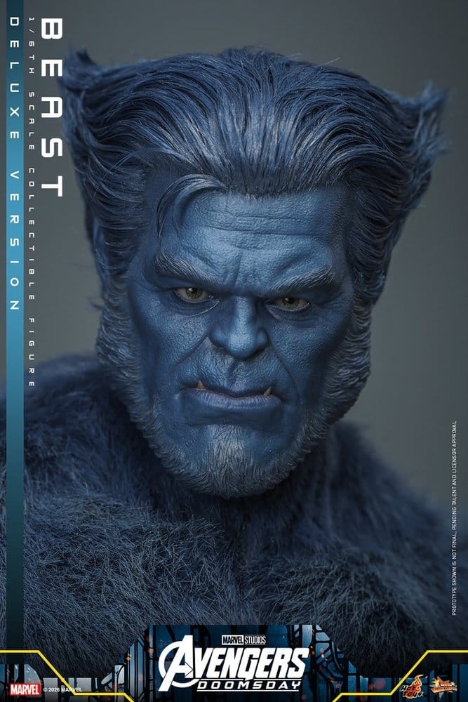 Beast di Hot Toys Deluxe - MMS921 - action figure Avengers - Doomsday in scala 1/6