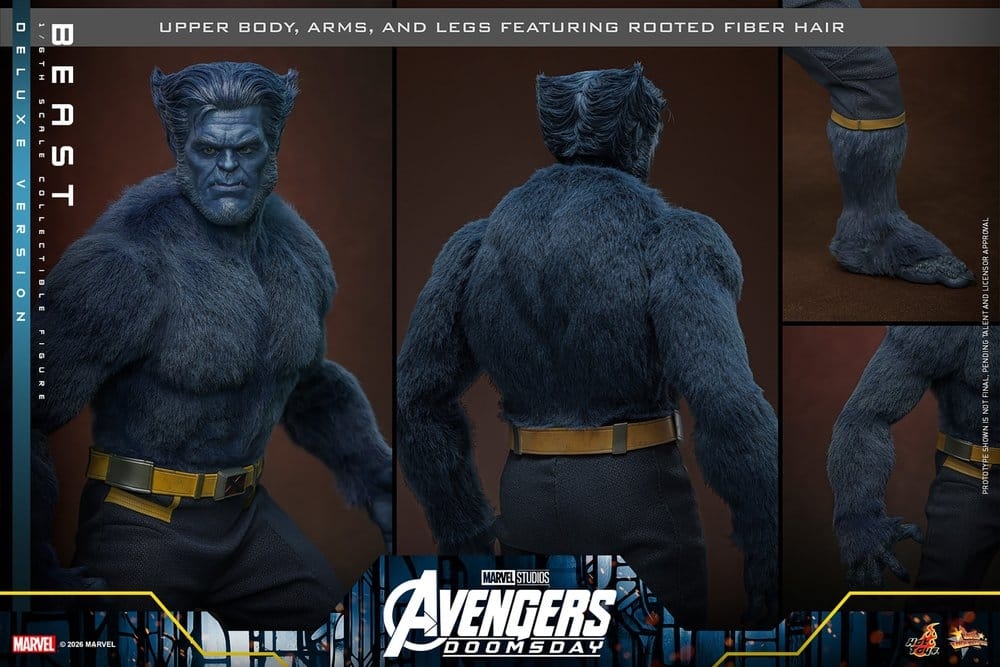 Beast Deluxe by Hot Toys - MMS921 - Avengers - Doomsday 1/6 scale action figure