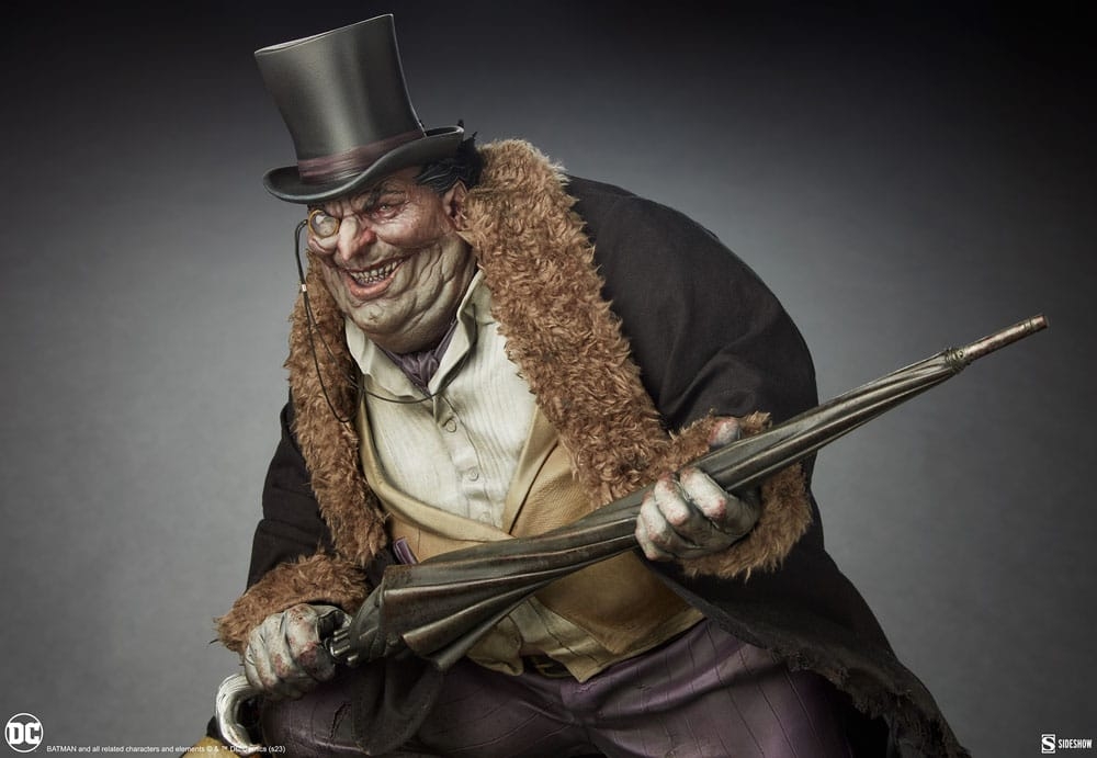The Penguin Premium Format de Sideshow Collectibles - estatua DC Comics a escala 1/4