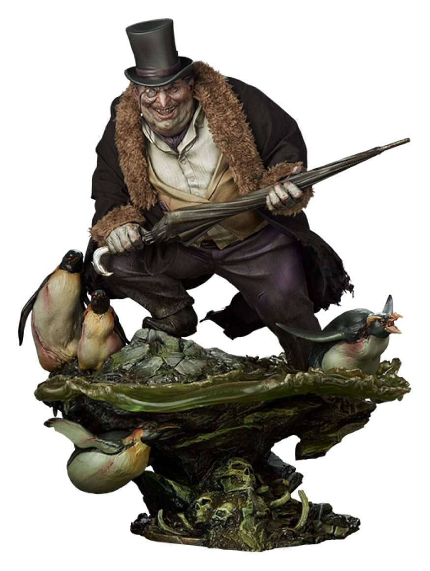 The Penguin Premium Format di Sideshow Collectibles - statua DC Comics in scala 1/4