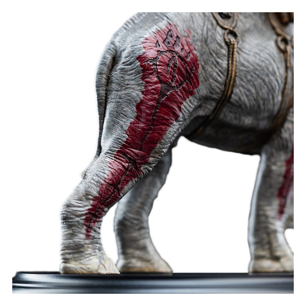 Mumak (In Battle) Miniature Statue von Weta Workshop - The Lord of the Rings 17 cm Figur