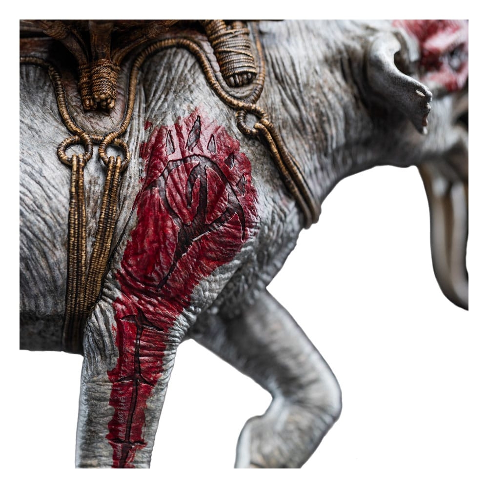 Mumak (In Battle) Miniature Statue van Weta Workshop - The Lord of the Rings 17 cm figuur
