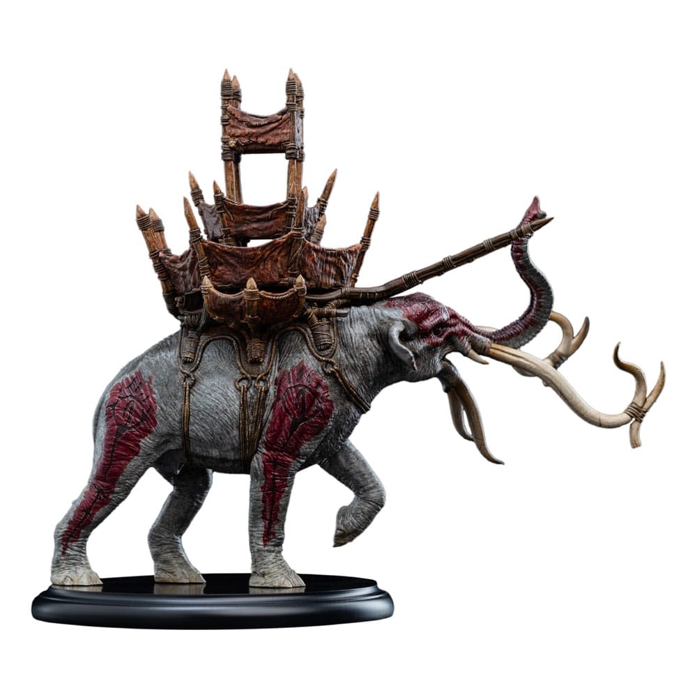 Mumak (In Battle) Miniature Statue by Weta Workshop - The Lord of the Rings 17 cm figure