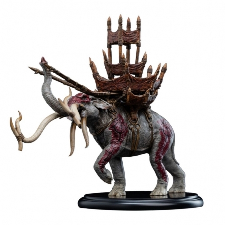 Mumak (In Battle) Miniature Statue par Weta Workshop - figurine Le Seigneur des Anneaux de 17 cm