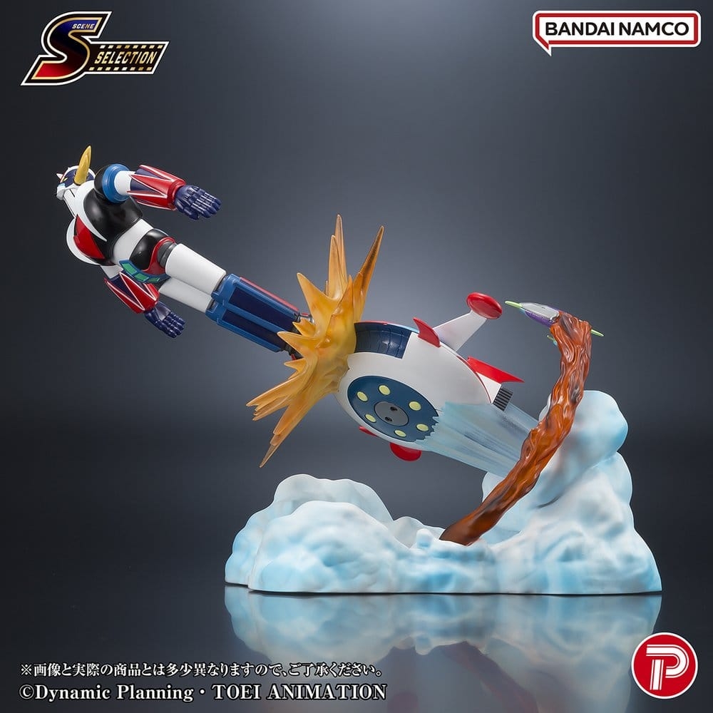 UFO Robot Grendizer Scene Selection de Plex - 04 - diorama UFO Robot Grendizer de 14 cm