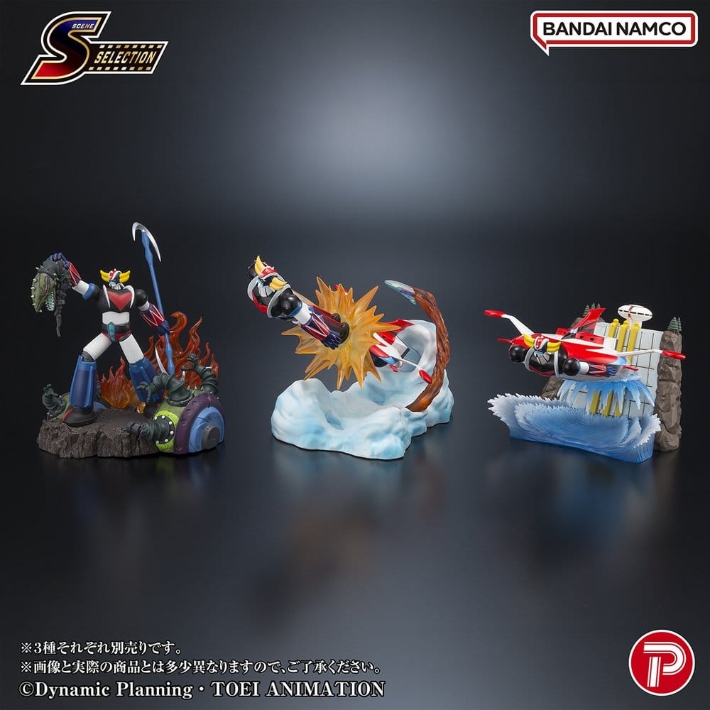 UFO Robot Grendizer Scene Selection de Plex - 04 - diorama UFO Robot Grendizer de 14 cm