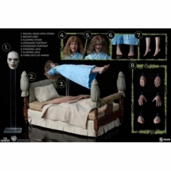 Regan MacNeil Sixth Scale Deluxe par Sideshow Collectibles - figurine 1/6 L'Exorciste de 23 cm