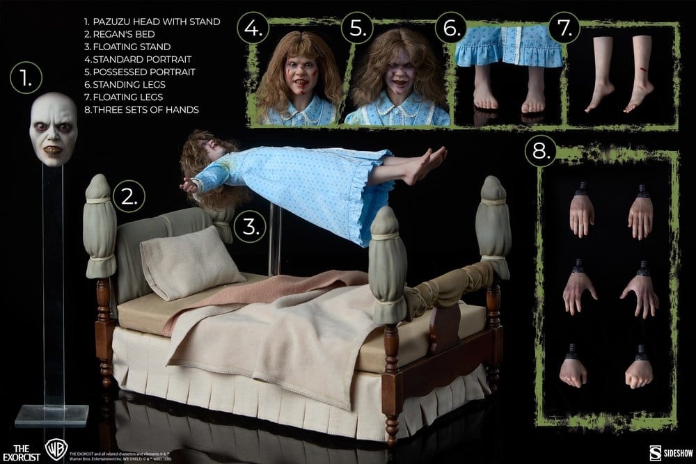 Regan MacNeil Sixth Scale Deluxe by Sideshow Collectibles - The Exorcist 1/6 scale action figure